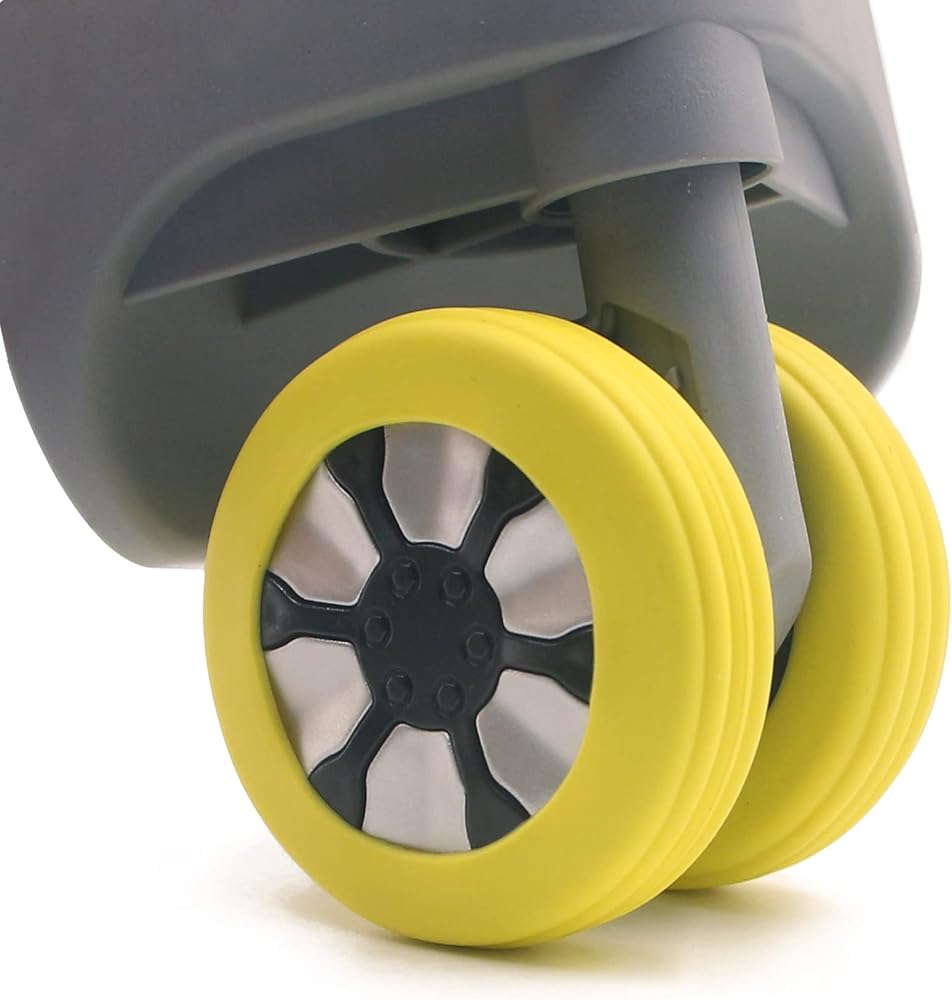 rubber wheel covers for luggage