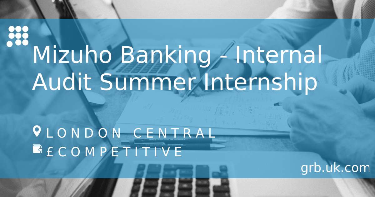 mizuho summer internship