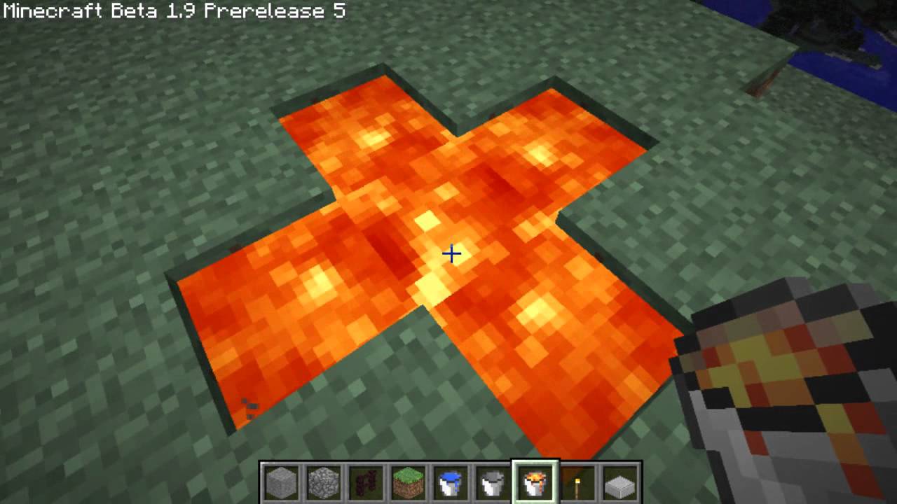 minecraft infinite lava