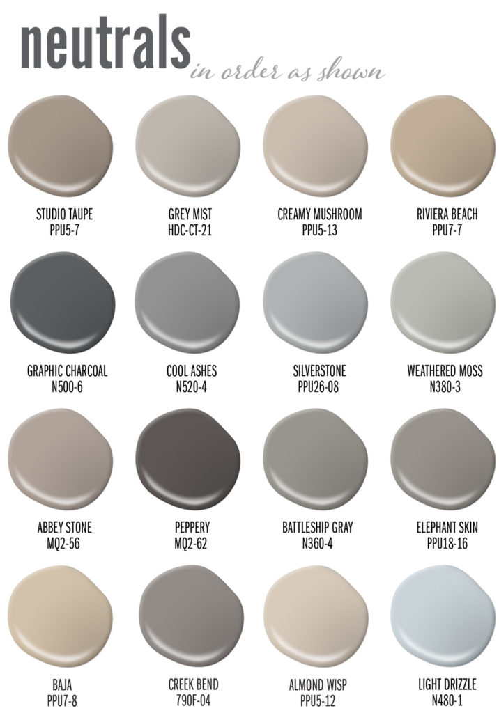 behr paint colors