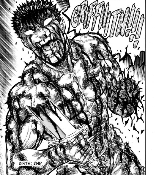 berserk manga panels