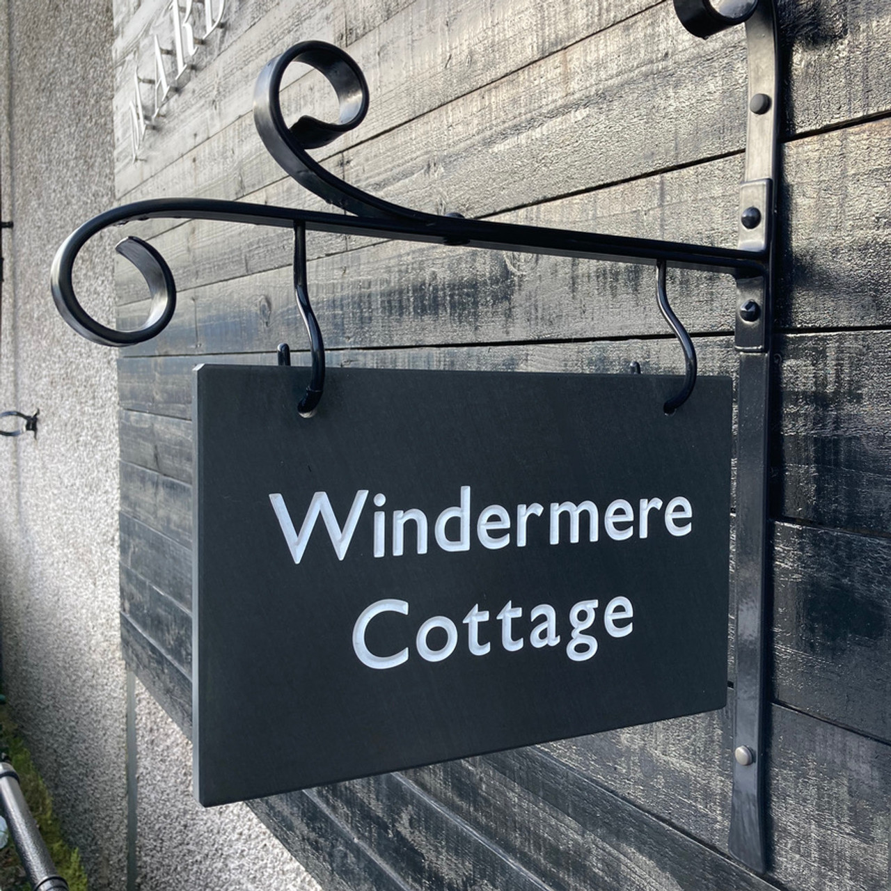 bespoke slate house signs