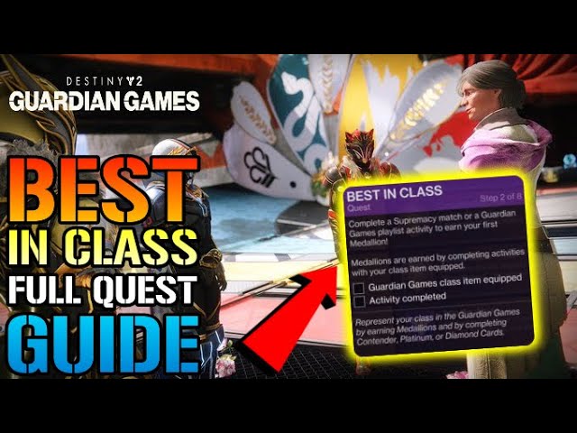 best in class quest destiny 2