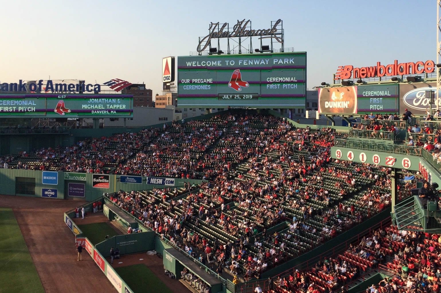 best place to sit at fenway park