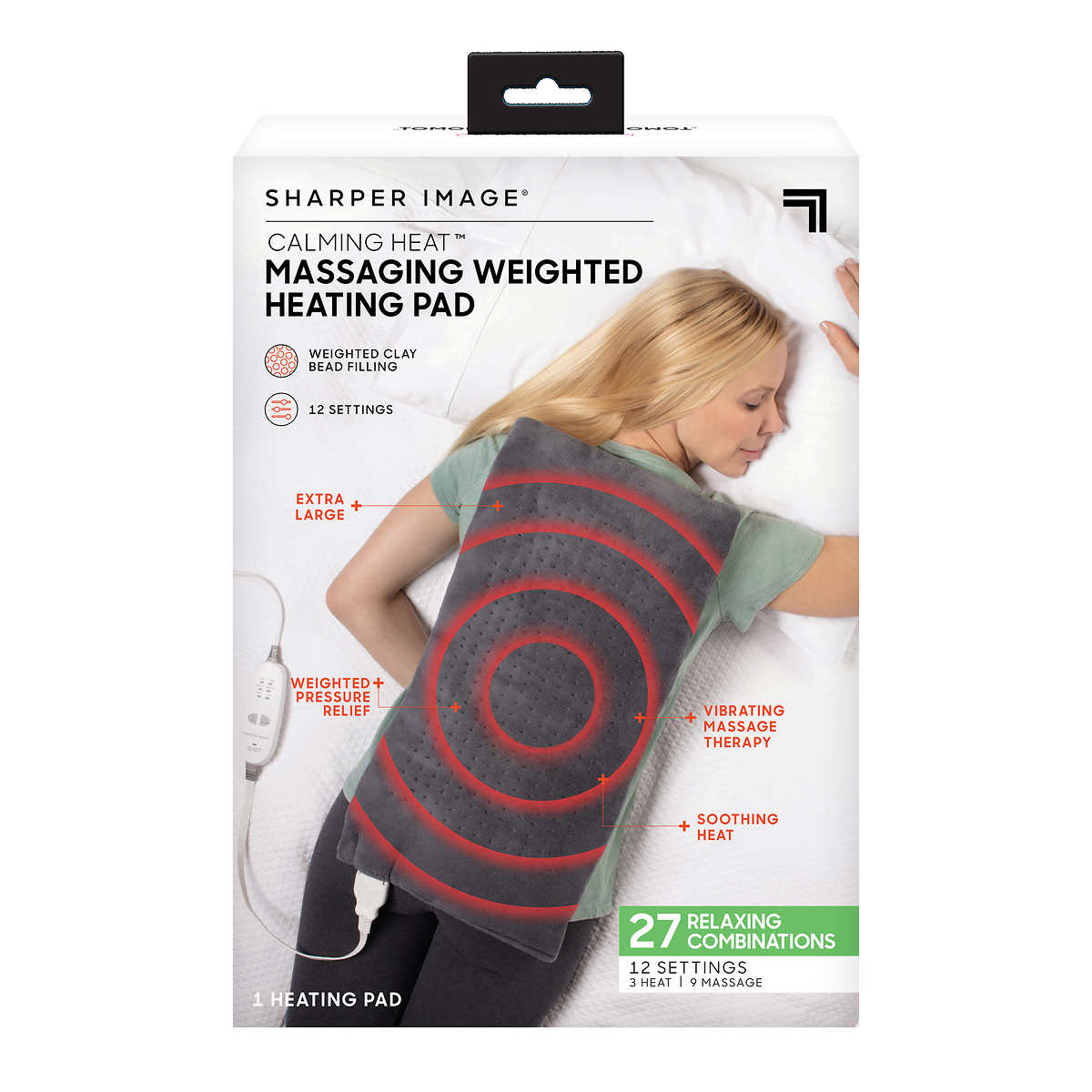 best weighted heating pad with massage