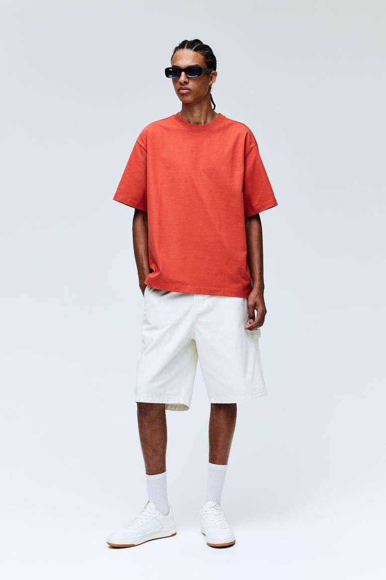 orange t shirt h&m