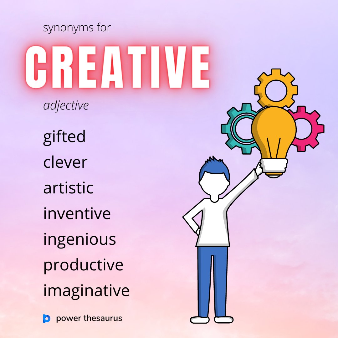 synonyms of creatively