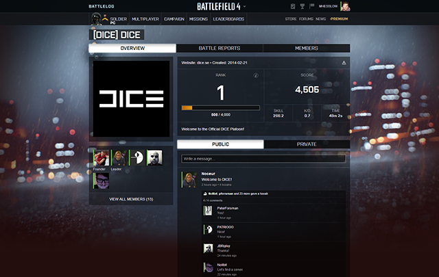 bf4 battlelog