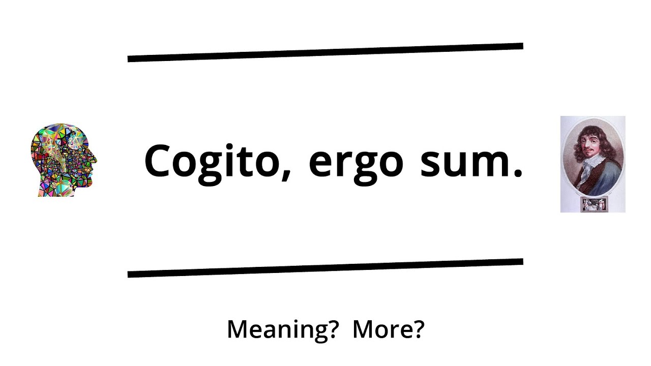 cogito ergo sum pronunciation