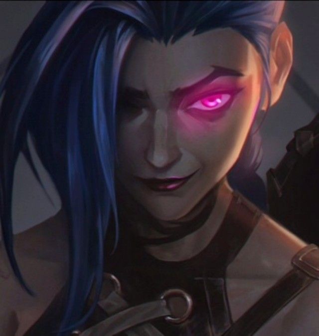 jinx league of legends eyes