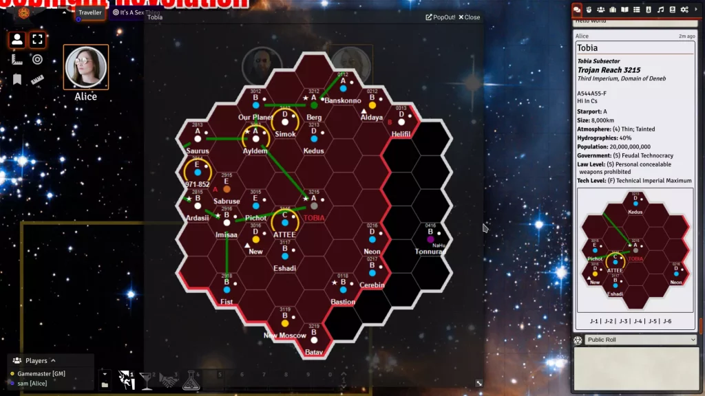 traveller rpg map