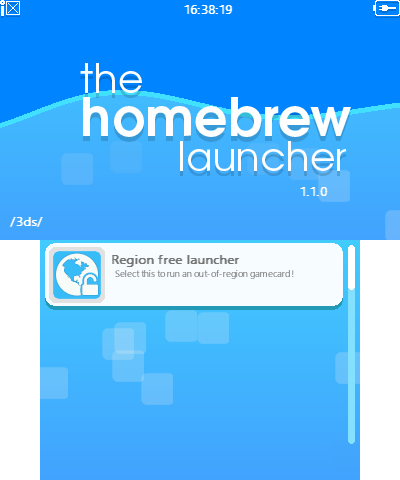 3ds homebrew menu