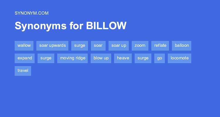 billowing synonym