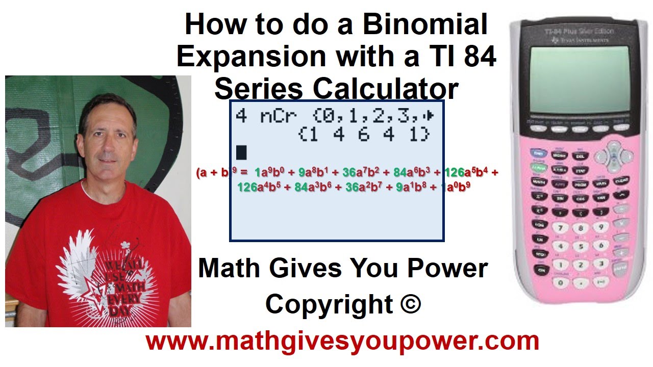 binomial theorem expansion calculator