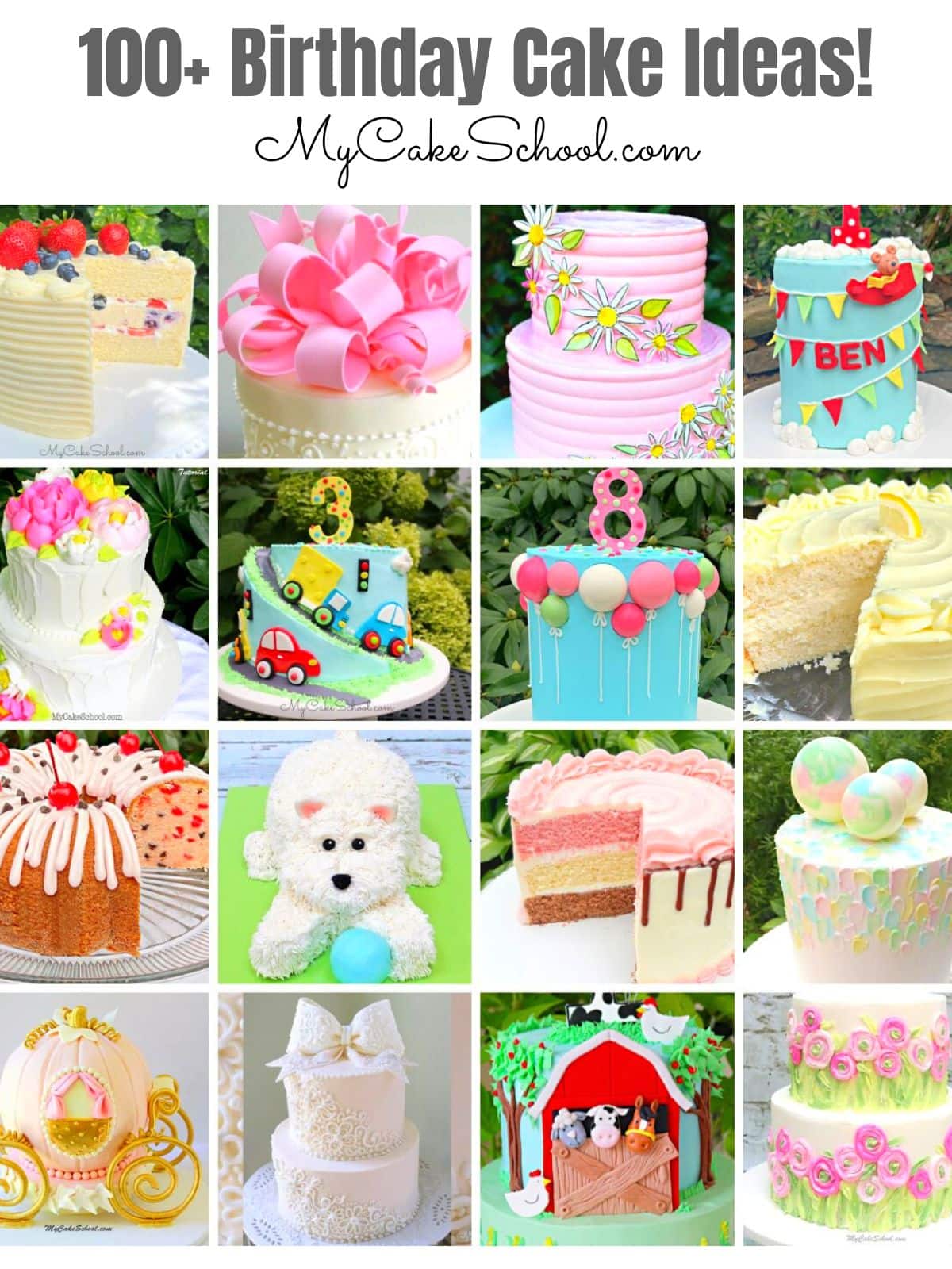 birthday cake theme ideas