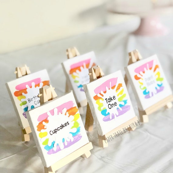 birthday canvas ideas