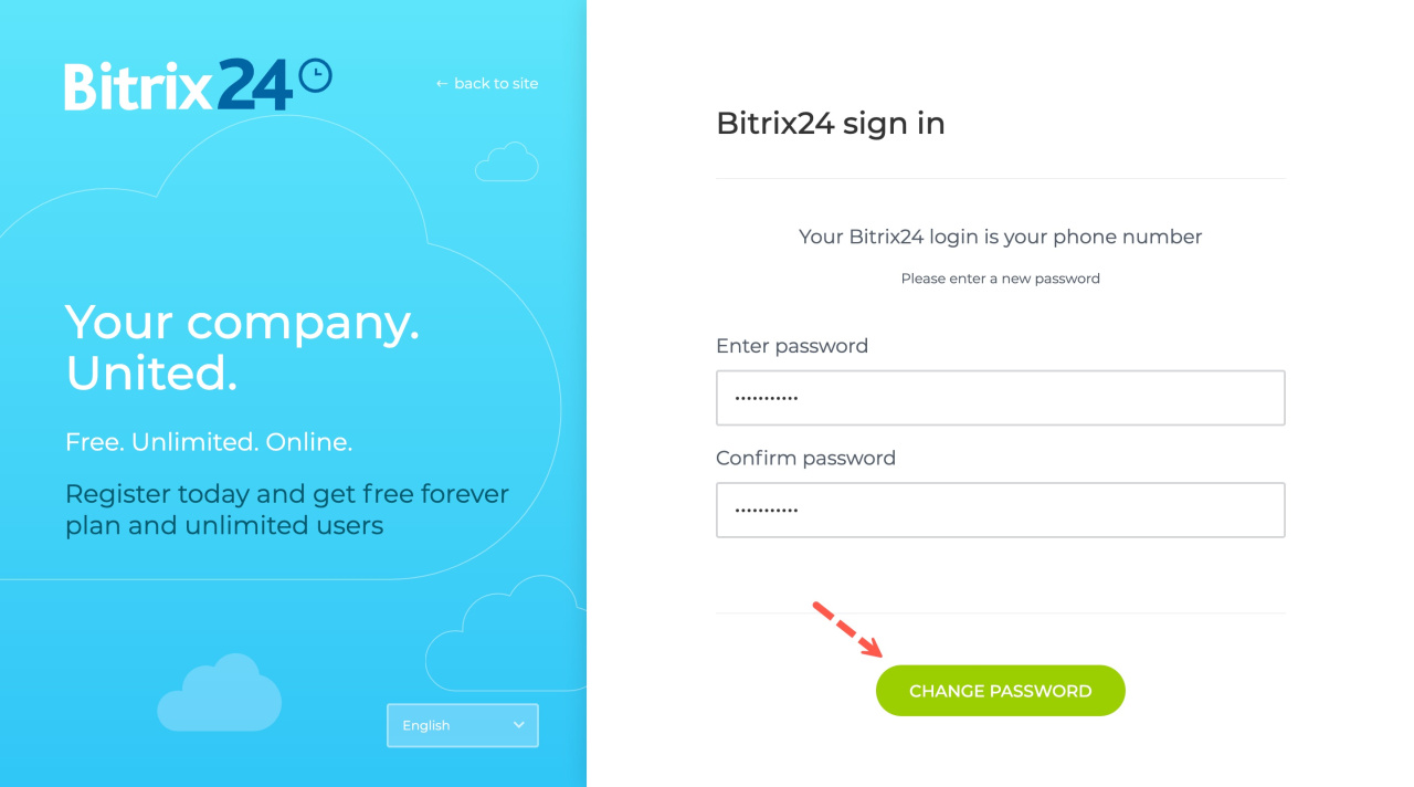 bitrix24 login