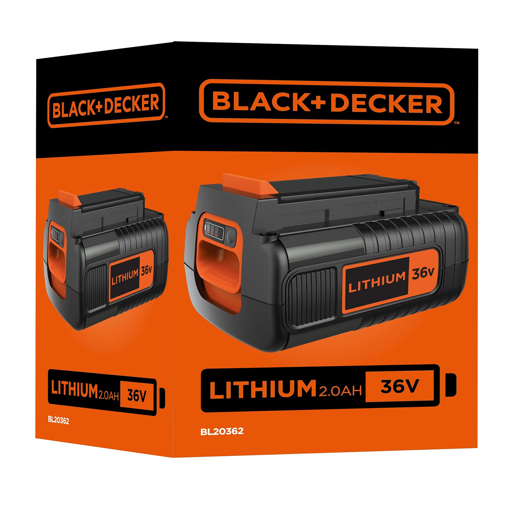 black & decker 36 volt battery