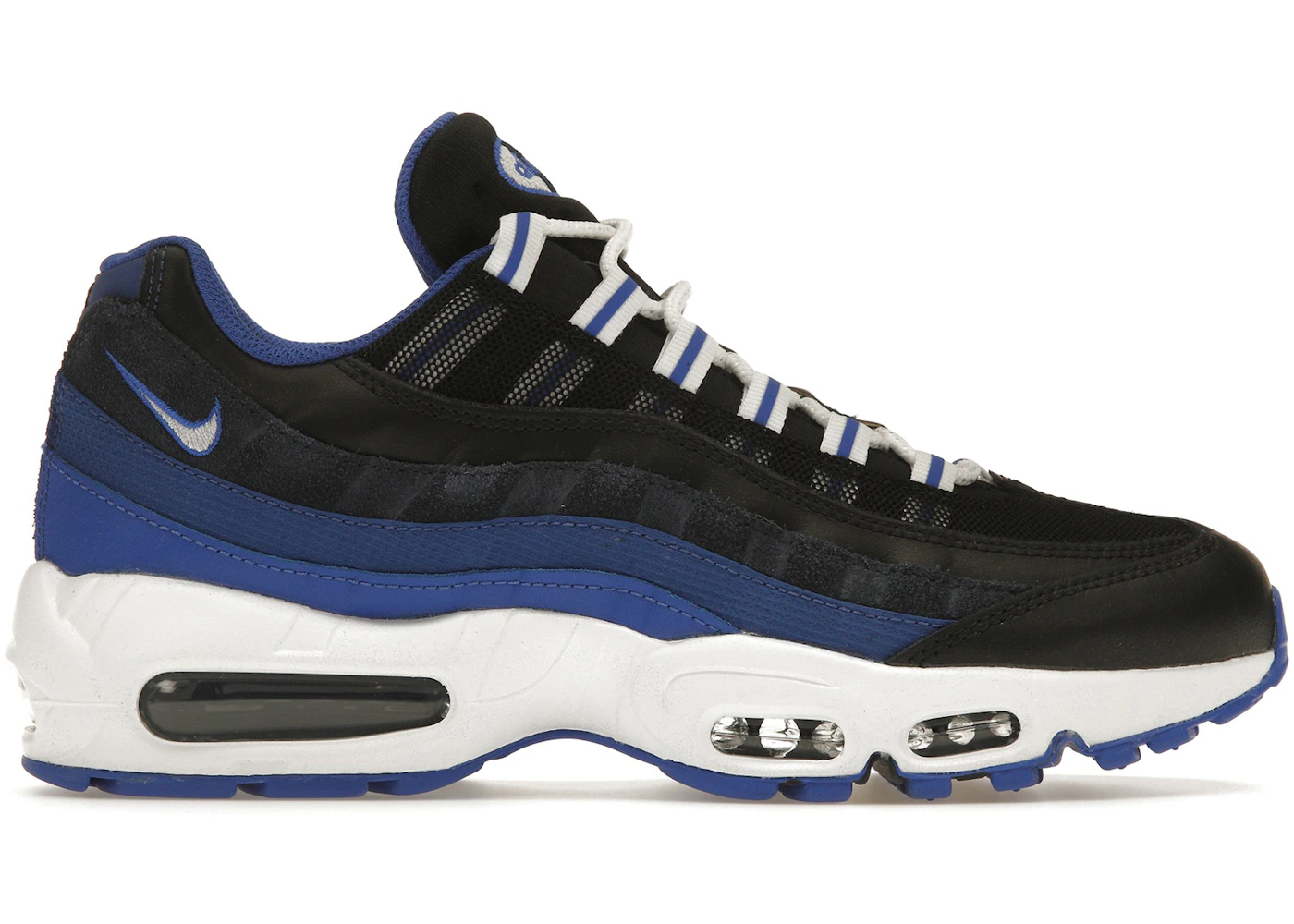 black and blue 95 air max