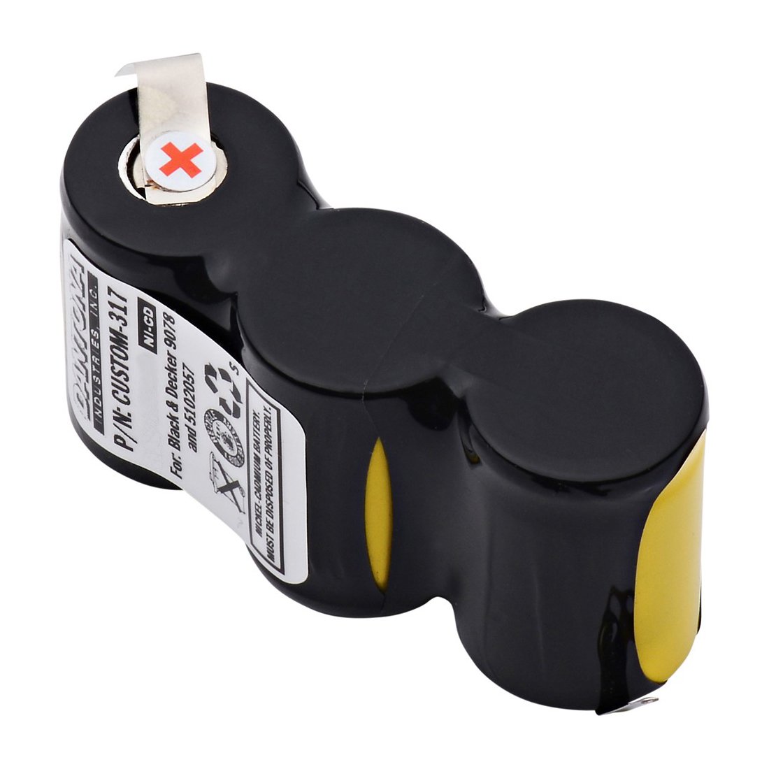 black and decker 3.6v battery