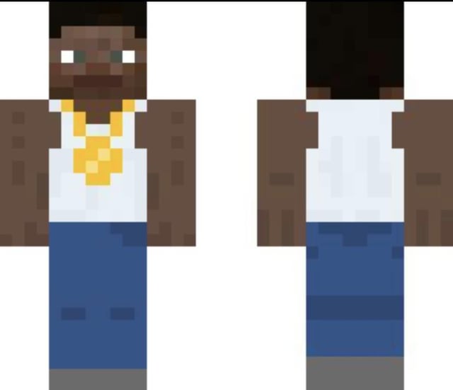 black person skin minecraft