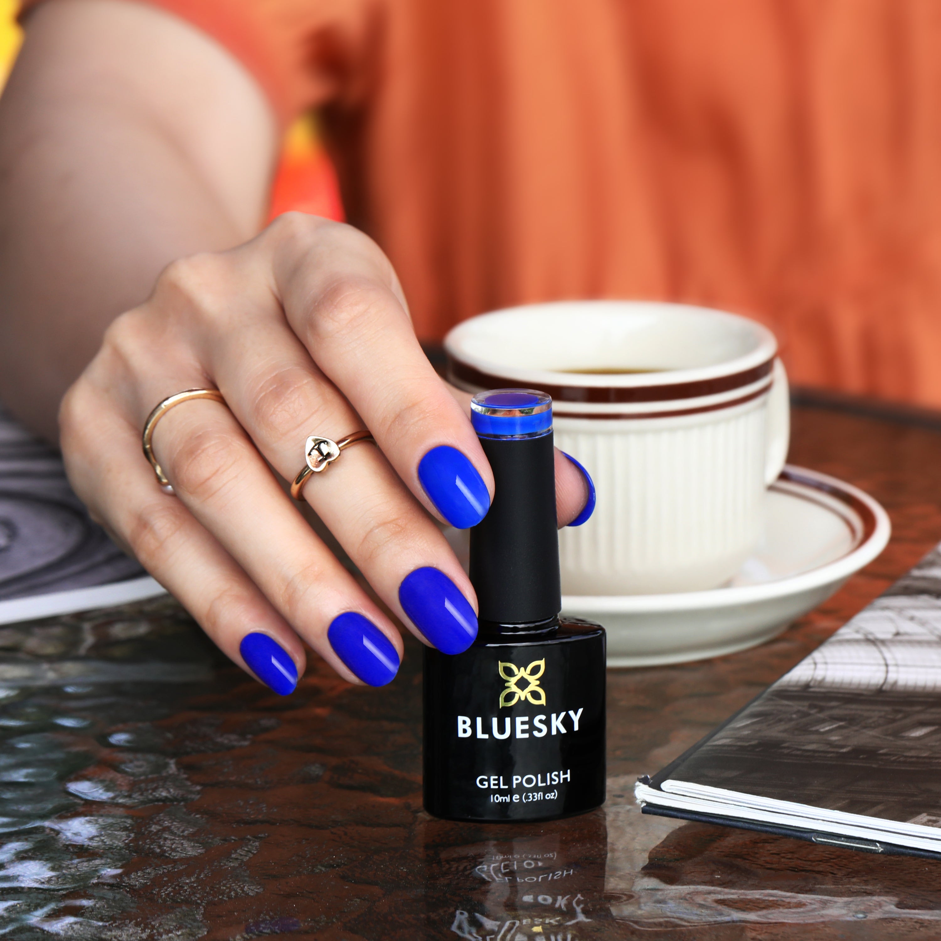 blue sky nail polish