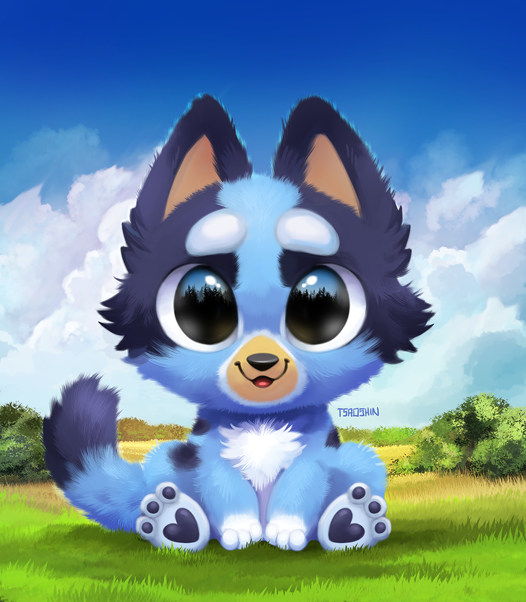 bluey cute pictures