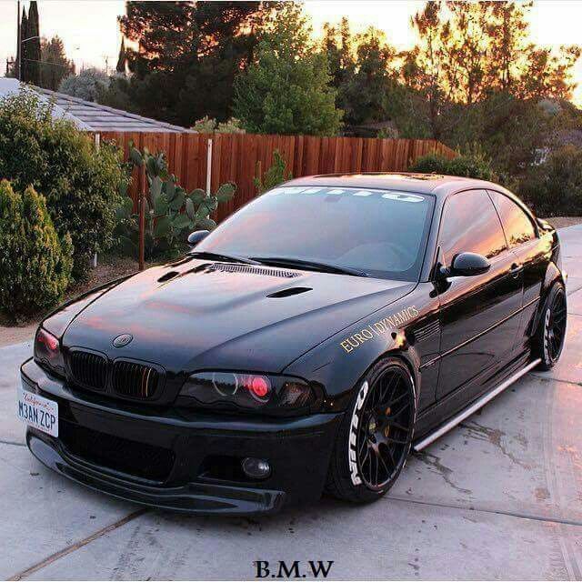 bmw e46 black tuning