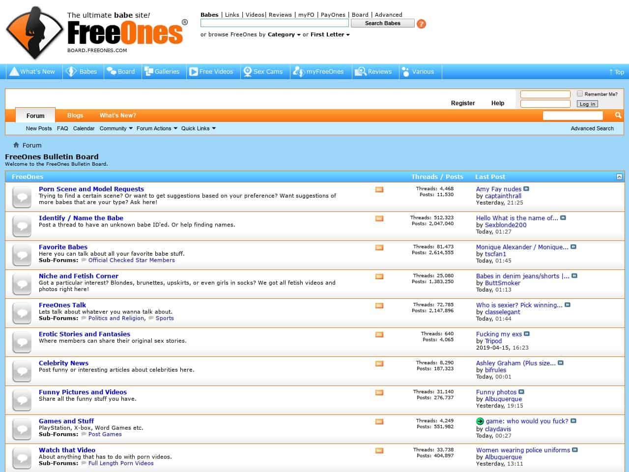 board freeones