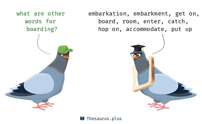 boarding synonym