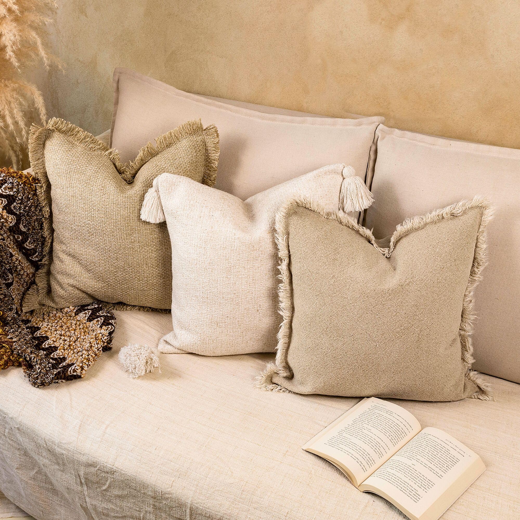 boho accent pillow