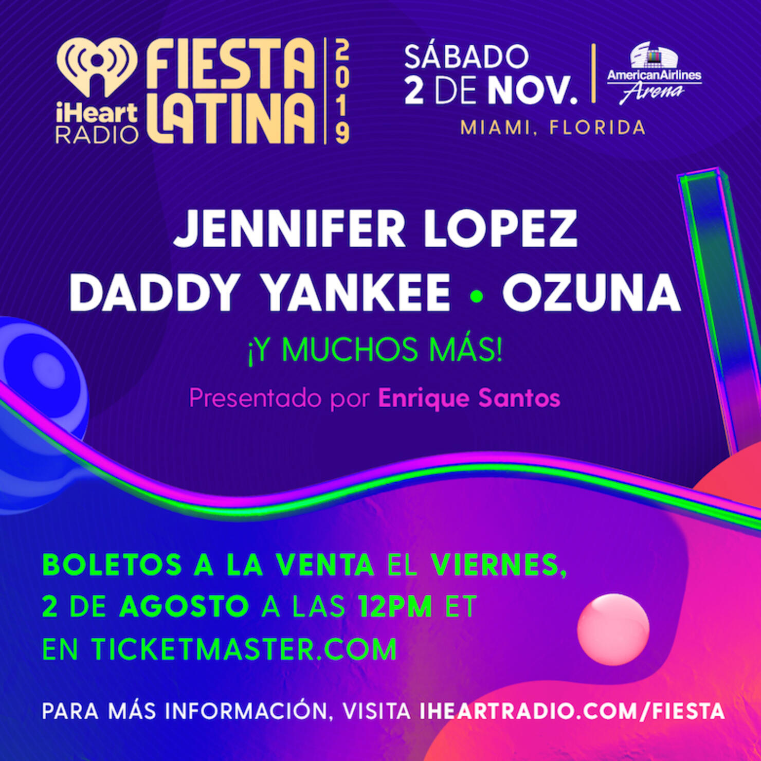 boletos para la fiesta de la radio 2019