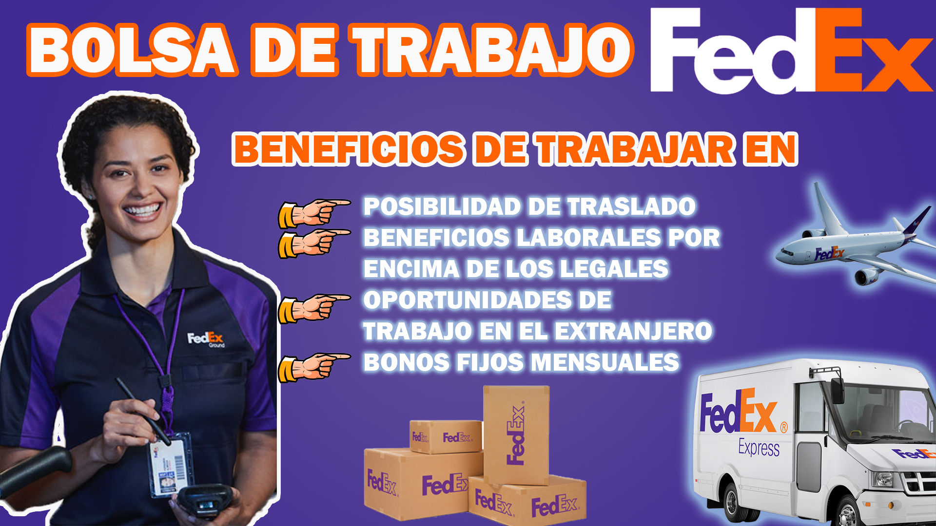 bolsa trabajo fedex