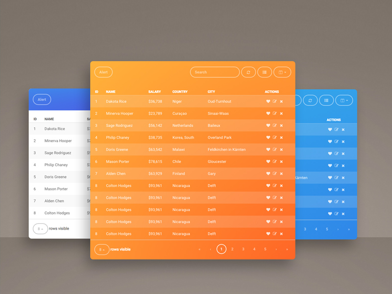 bootstrap datagrid