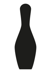 bowling pin silhouette