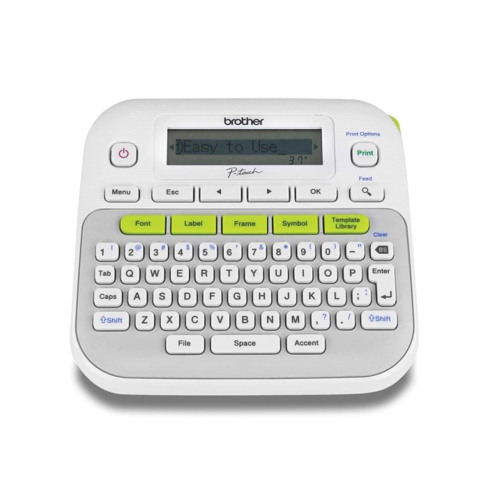 brother p touch pt d210 label maker labeler