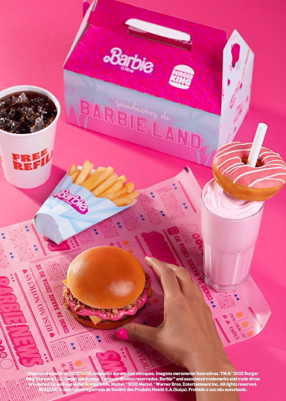 burger king barbie meal canada