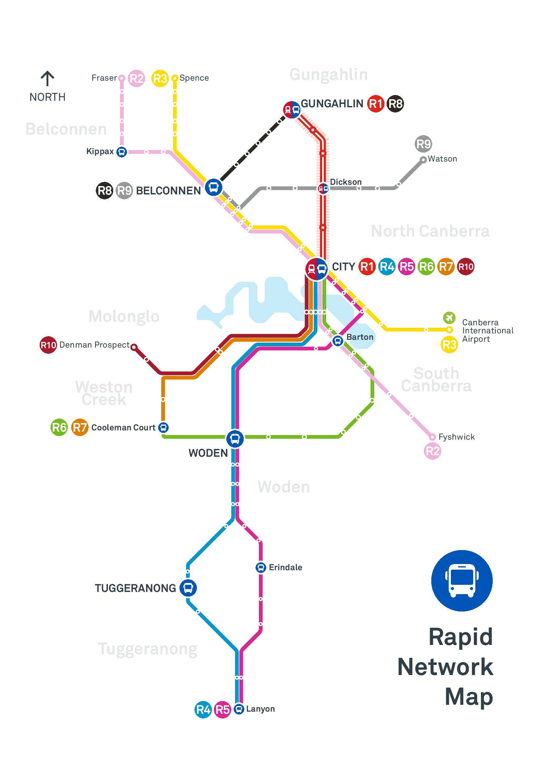 bus timetable canberra