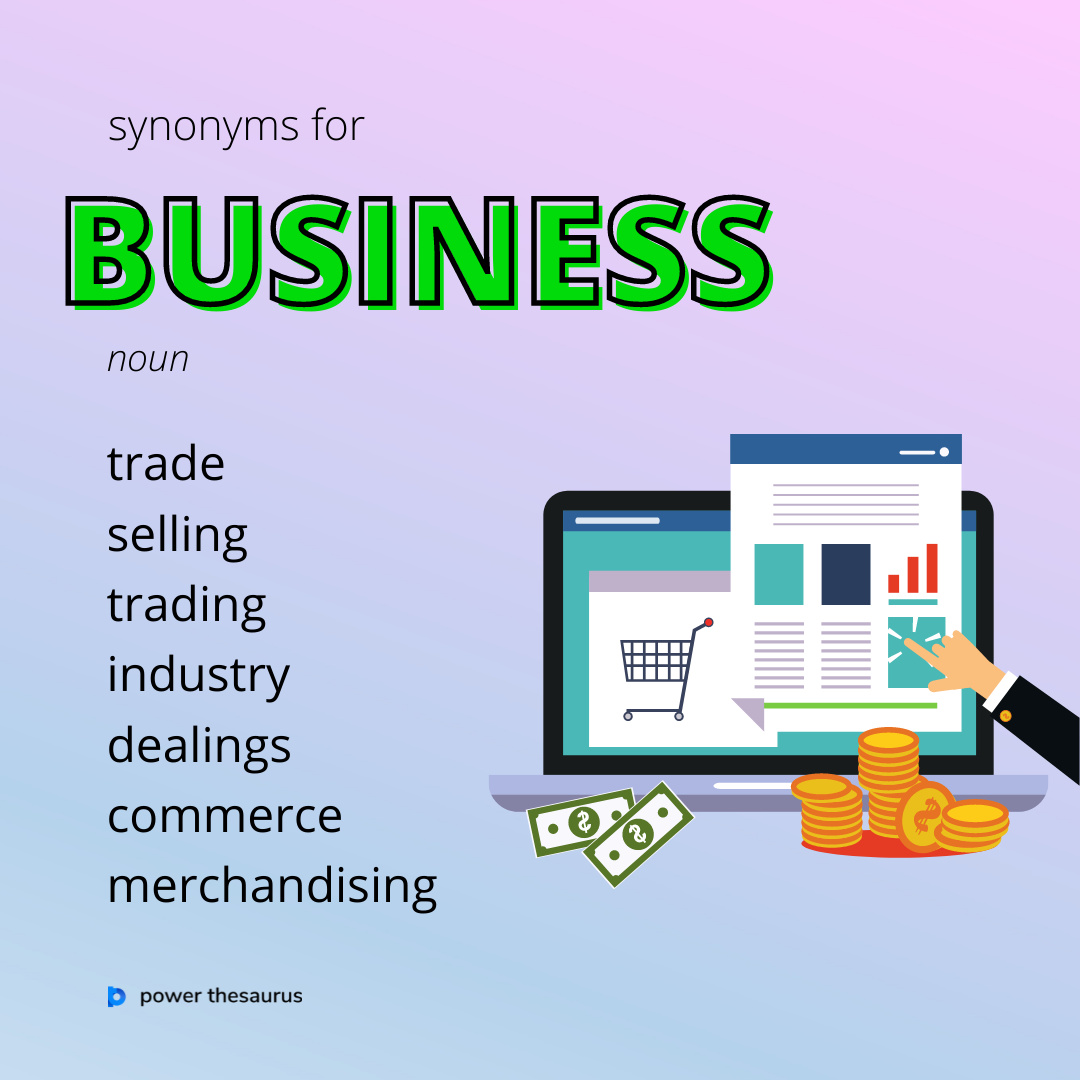 business synonym