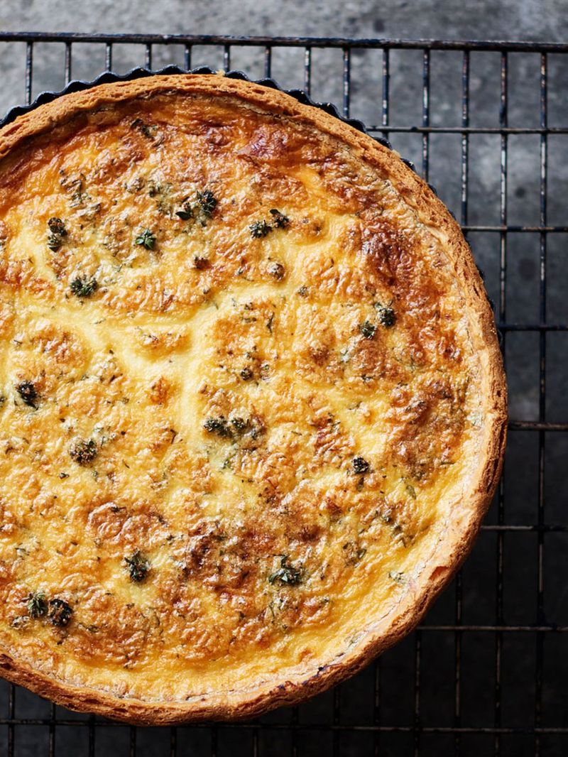 jamie oliver quiche leek