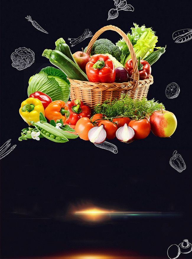 vegetable poster design