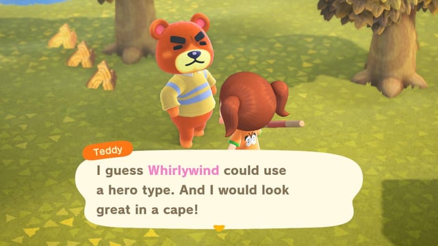 animal crossing teddy