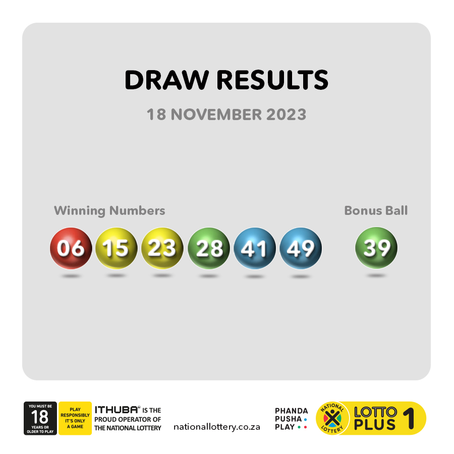 lotto results for 18th november