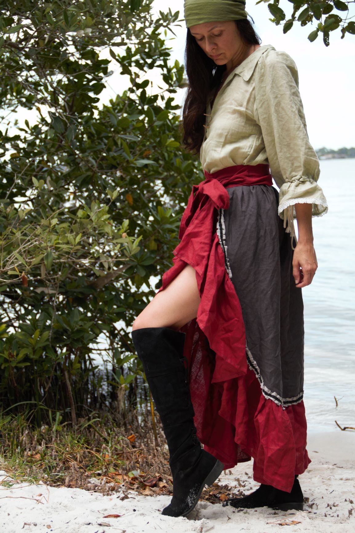 pirate costume skirt