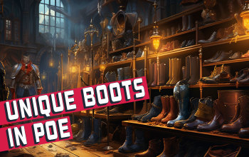 unique boots poe