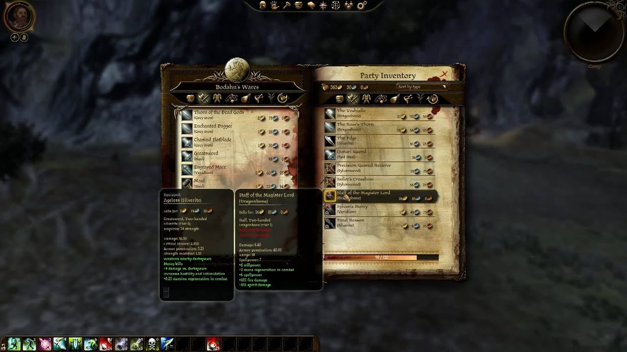 dragon age origins how to make money