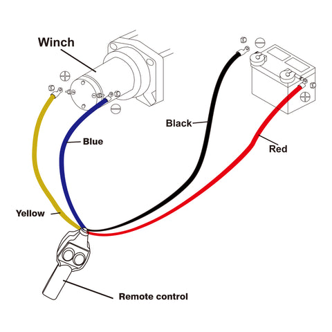 12 volt winch wiring diagram