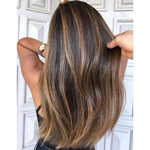 highlights straight hair