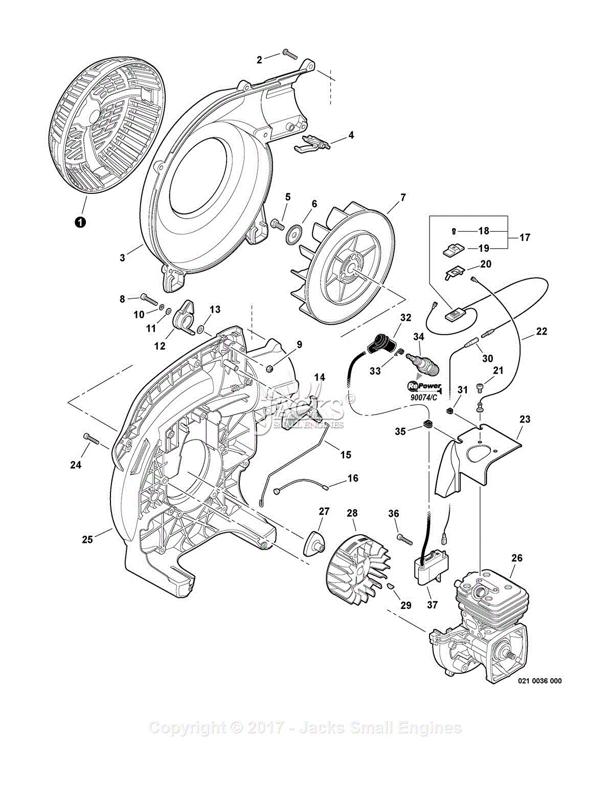 echo blower parts