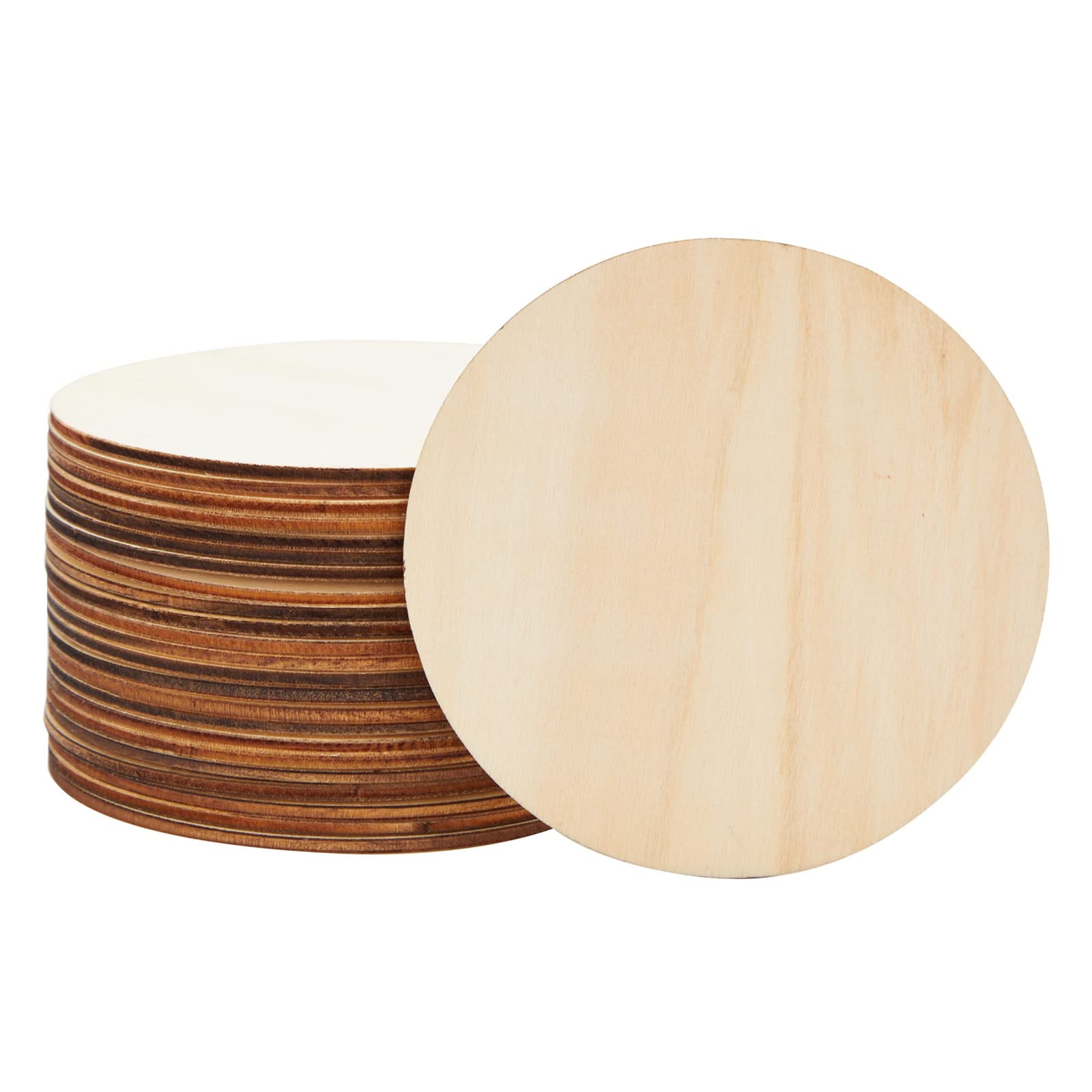 wood circles for crafts